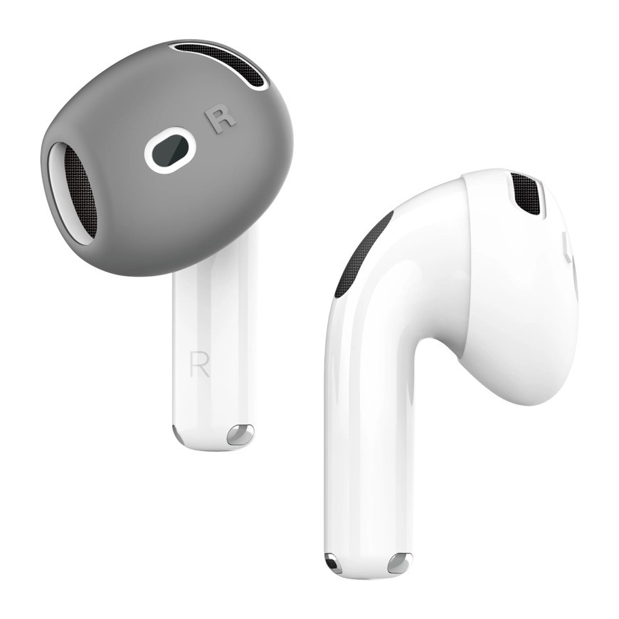 Силиконовые накладки elago Ear Tips Cover для AirPods 4 (2 пары)